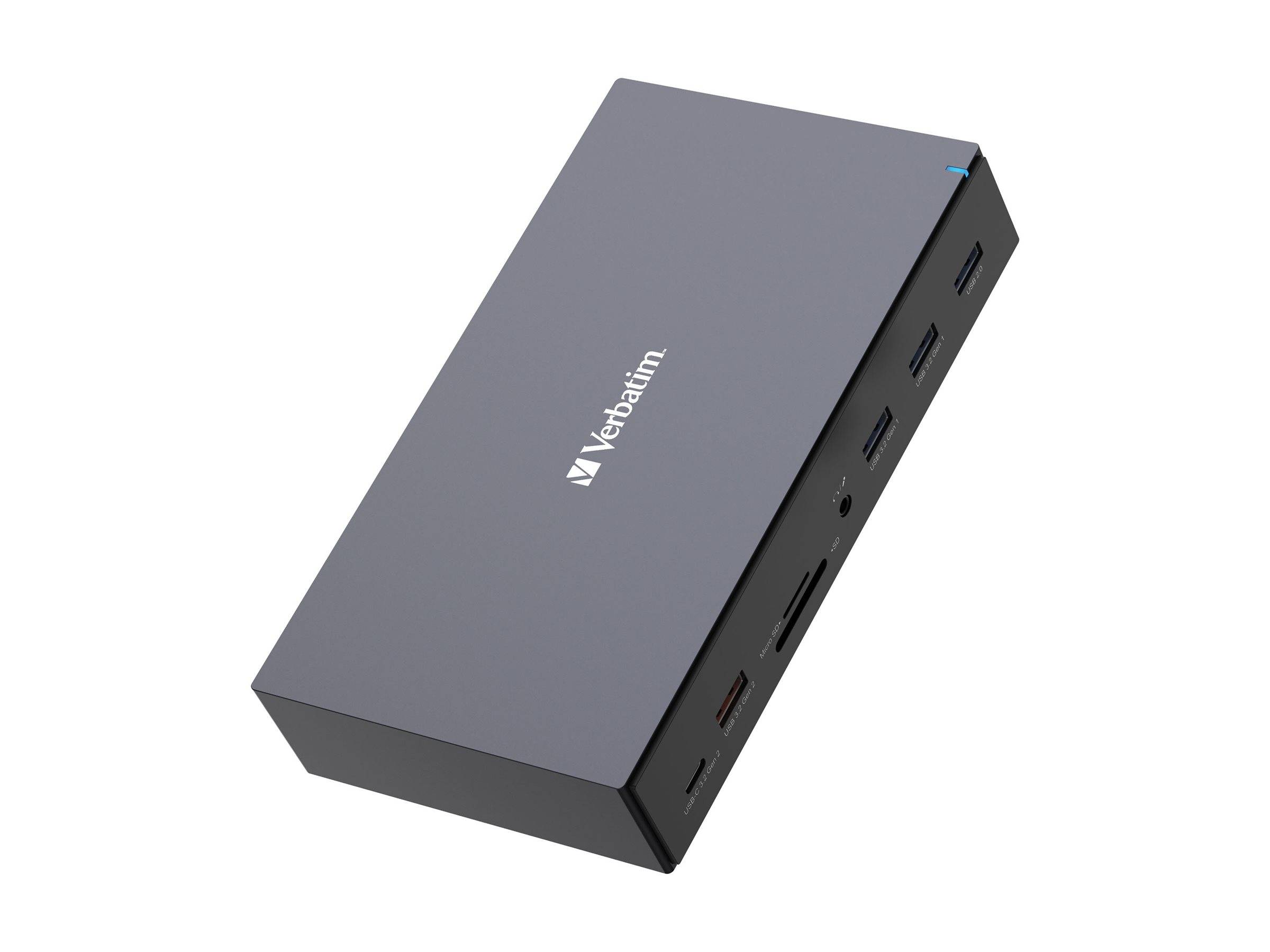 Verbatim Pro - Dockingstation - USB-C - 2 x DP, 3 x HDMI