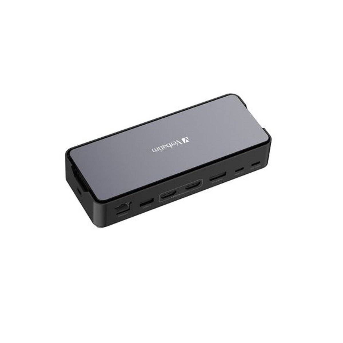 Docking Station, USB-C Pro, CDS-15S, 15-Port 4x USB 2.0/3.2-A, 2x USB 3.2-C, 2x HDMI 8K, DP RJ45, Audio, SD, microSD