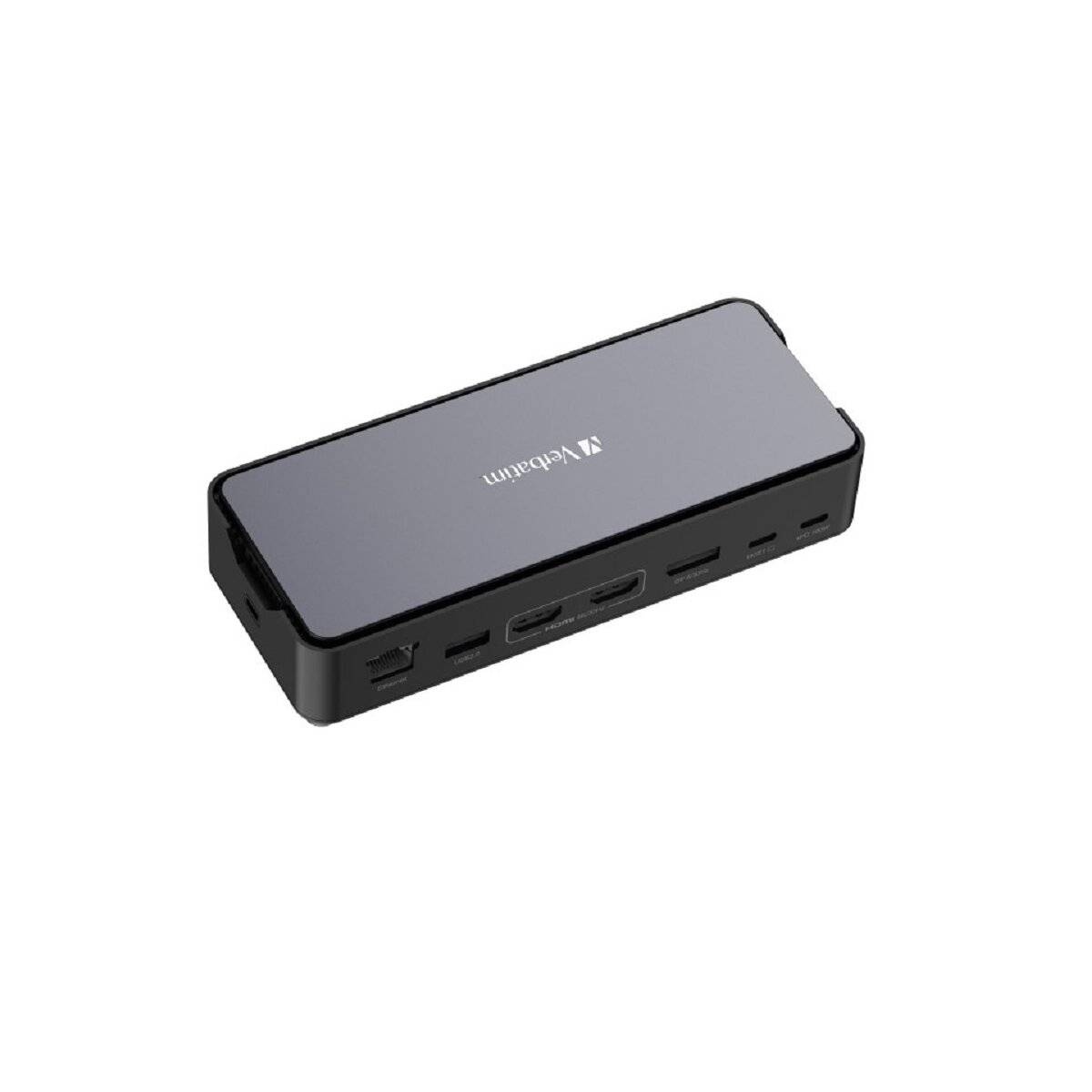 Docking Station, USB-C Pro, CDS-15SSD, 15-Port 4x USB 2.0/3.2-A, 2x USB 3.2-C, 2x HDMI 8K, DP RJ45, Audio, SD, microSD