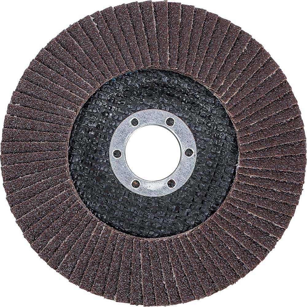 Fächerscheibe - für Winkelschleifer - Aufnahme 22,2 mm - Ø 125 mm - Körnung 80