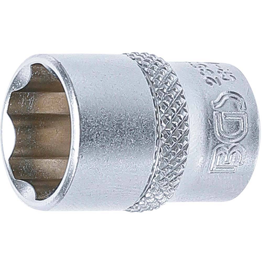 Steckschlüssel - Chrom-Vanadium-Stahl - Steckschlüssel-Einsatz 1/4" - Super Lock - 13 mm
