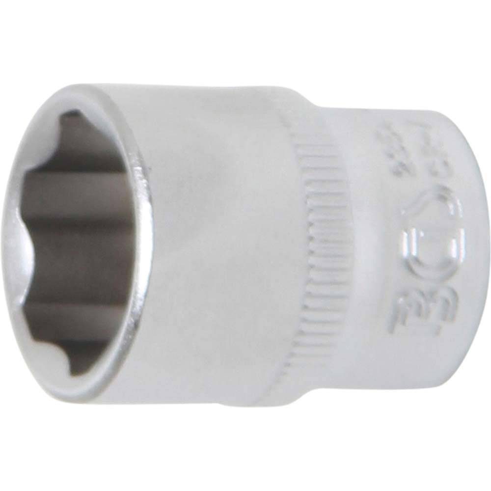 Steckschlüssel nach DIN Chrom-Vanadium-Stahl Einsatz 1/4" - Super Lock, 14 mm