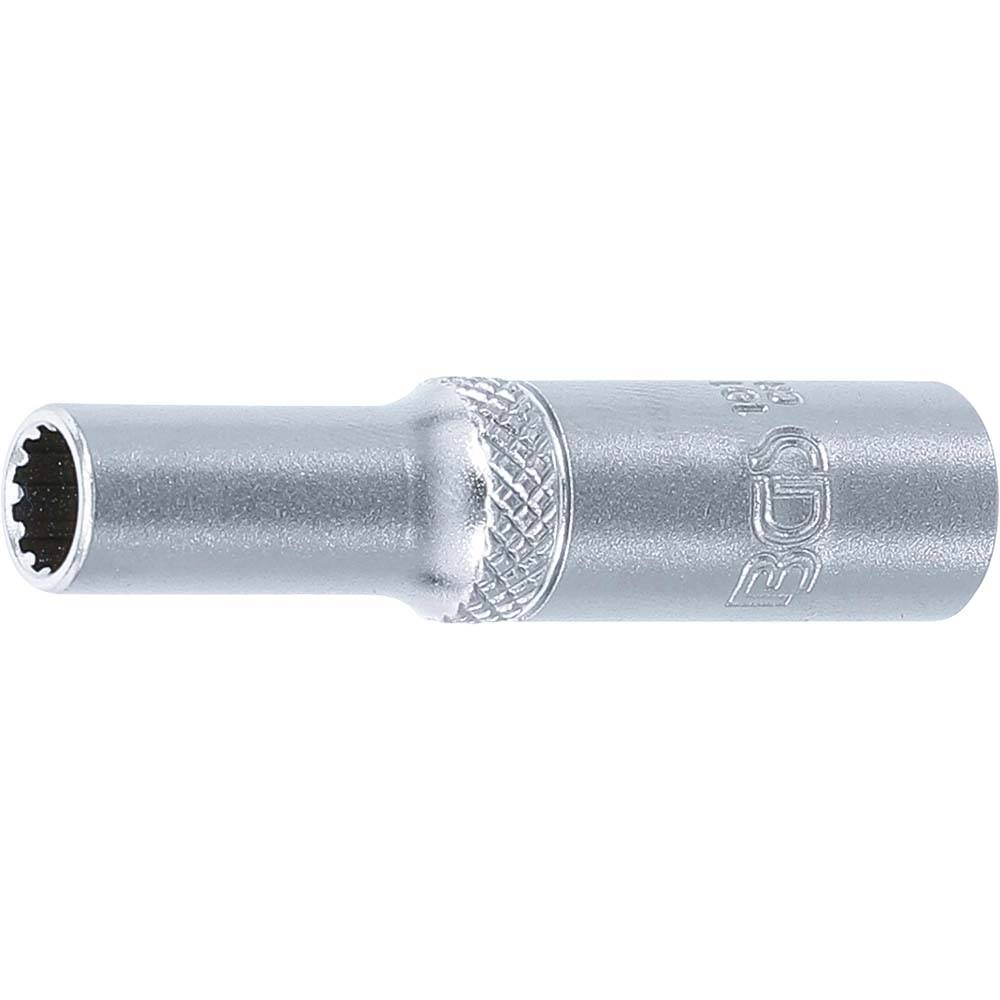Steckschlüssel-Einsatz "Gear Lock von BGS" - 1/4" Antrieb - 6 mm