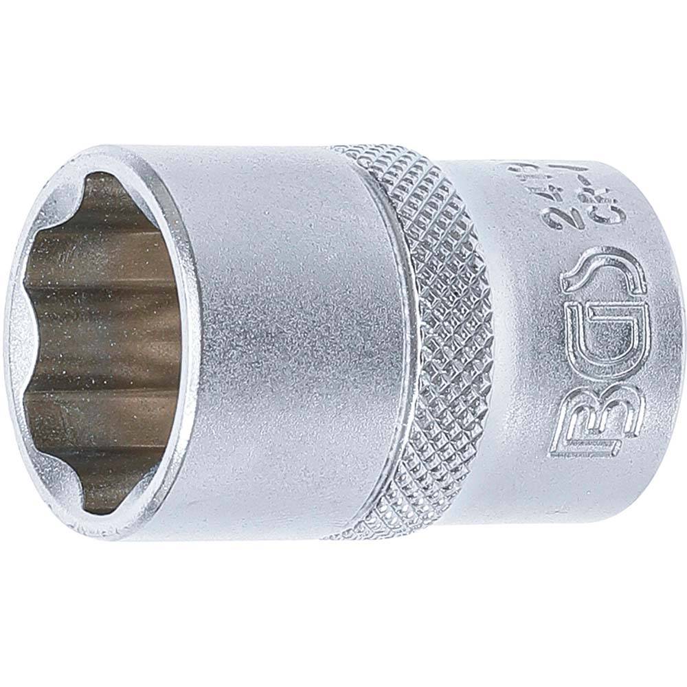 Steckschlüssel-Einsatz "Super-Lock" - Chrom-Vanadium-Stahl - 1/2" - 19 mm