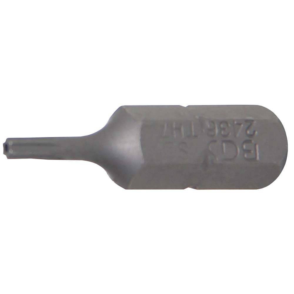 Bit T-Star - mit Bohrung - 1/4" - 25 mm - Chrom-Vanadium-Stahl - T-Star T 7
