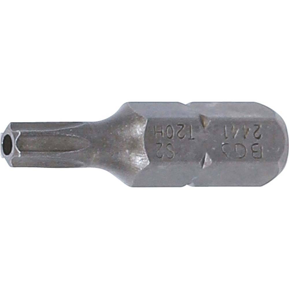 Bit T-Star - mit Bohrung - 1/4" - 25 mm - Chrom-Vanadium-Stahl - T-Star T 20