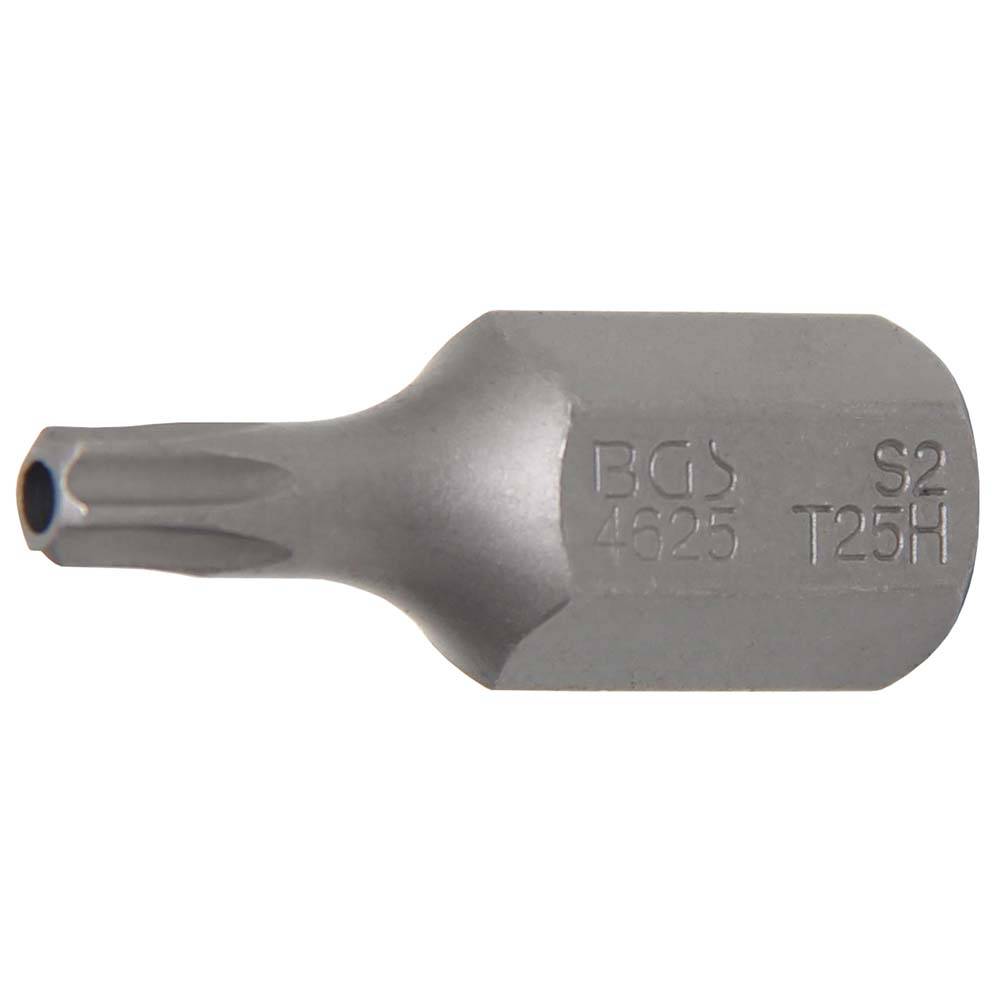 T-Profil-Bit - 3/8" - Torx mit Bohrung - 30 mm lang - T-Profil T25