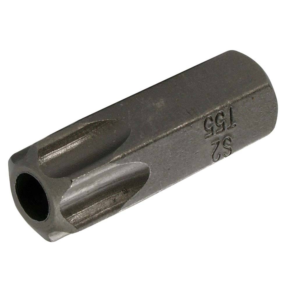 T-Profil-Bit - 3/8" - Torx mit Bohrung - 30 mm lang - T-Profil T55