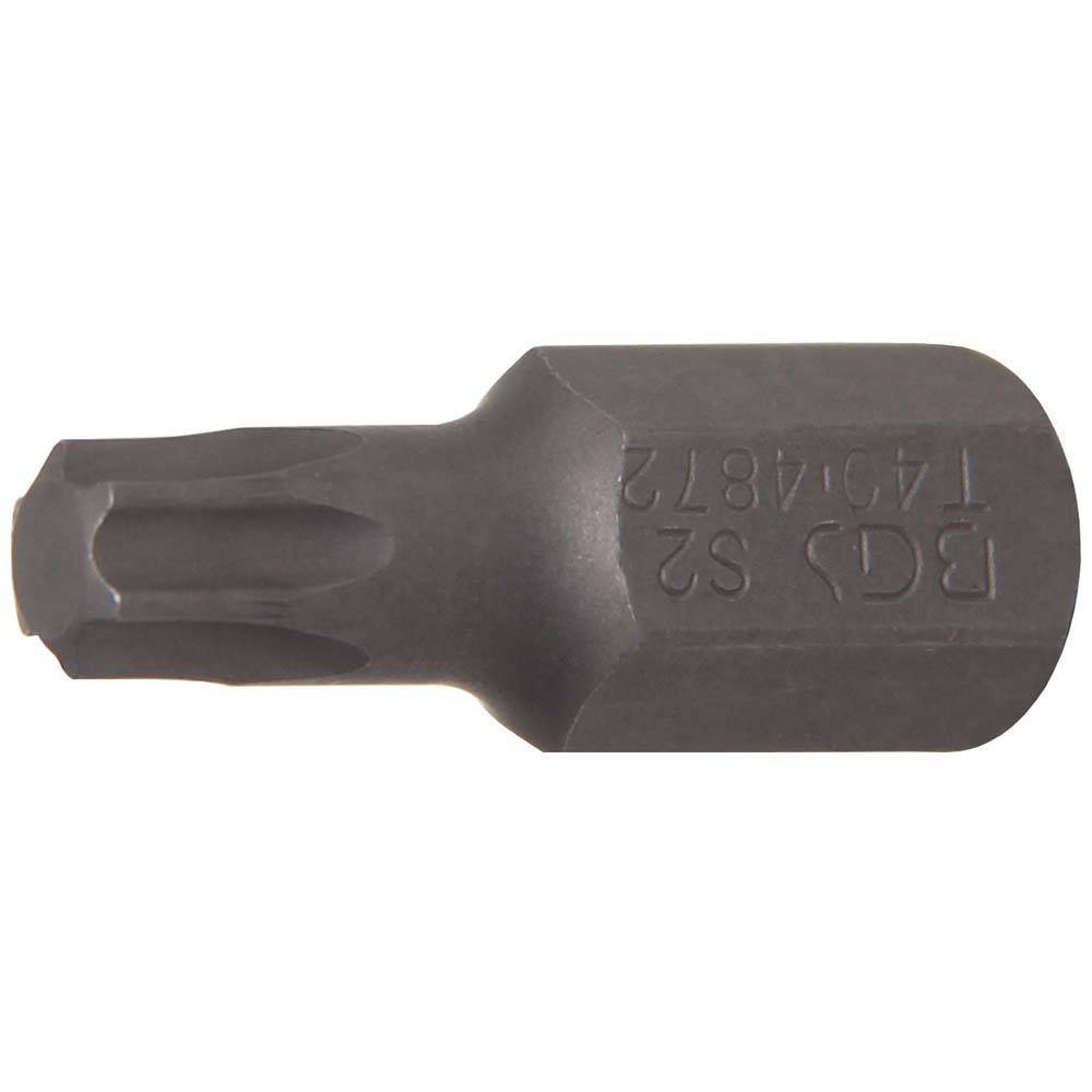 T-Profil Bit ohne Bohrung - 30 mm kurz 3/8" - T-Profil T40