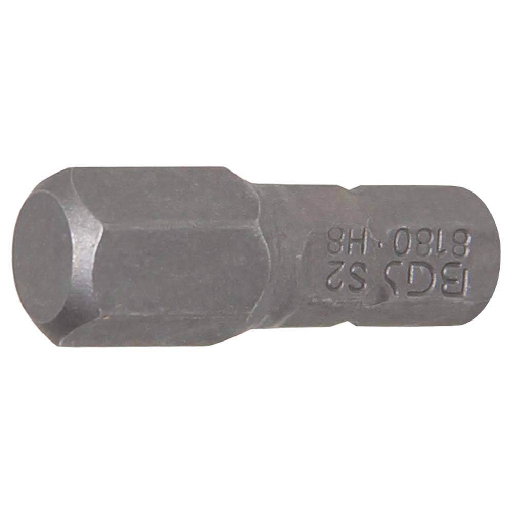 Bit Innen-6-kant - 1/4" - 25 mm - Chrom-Vanadium-Stahl - Bit Innen-6-kant 8 mm