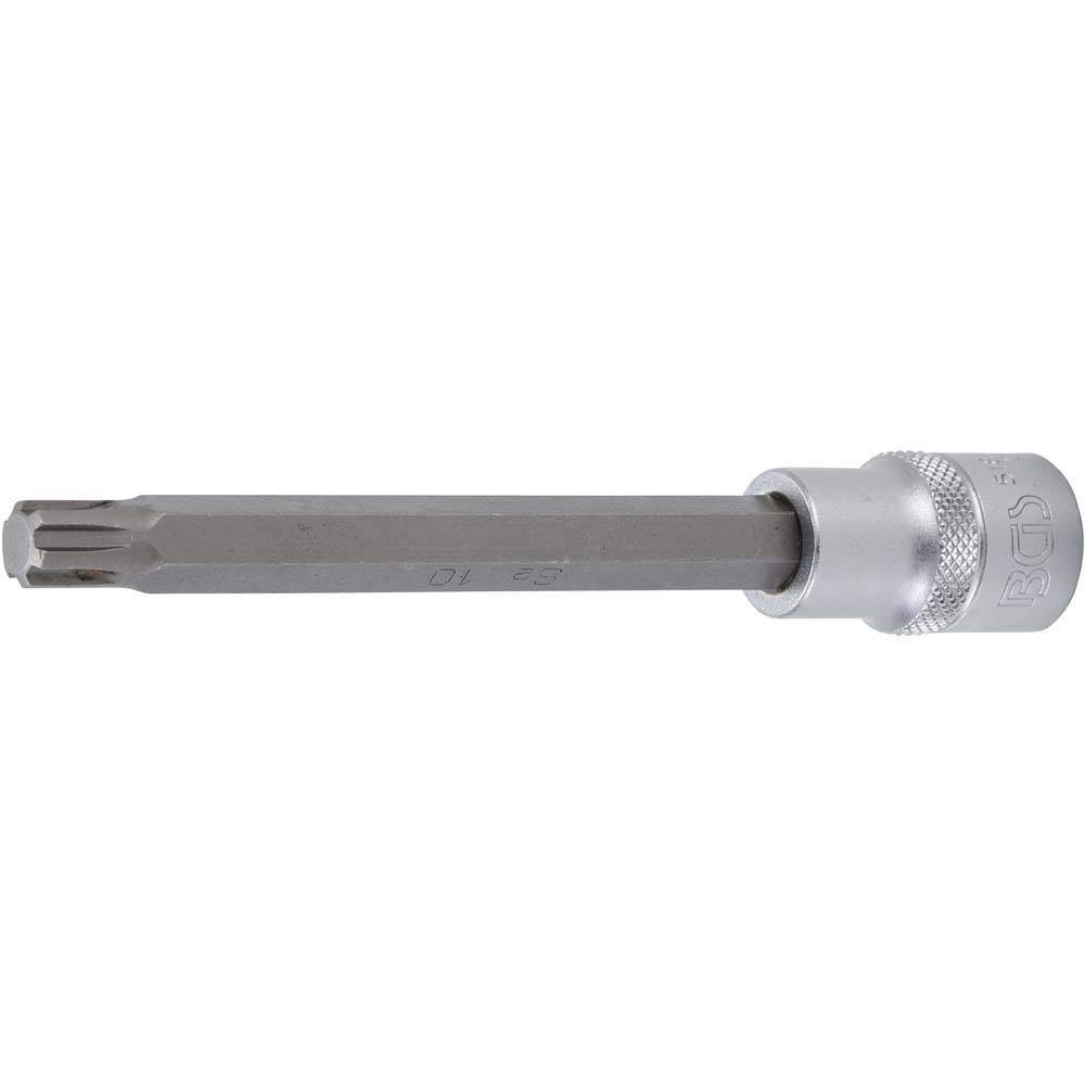 Bit-Einsatz "BGS" - 1/2" Antrieb - Ribe - Größe R10 x 140 mm