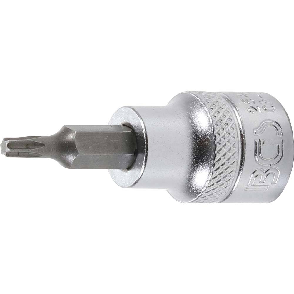 Bit-Einsätze - Antrieb 3/8" - T-Profil (ohne Bohrung) - T-Profil T 50 - Chrom-Vanadium-Stahl
