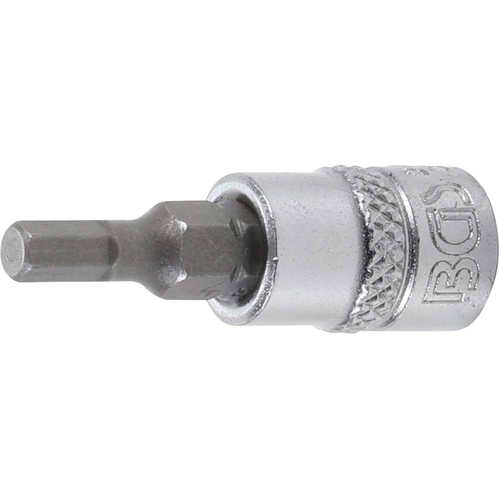 Bit-Einsatz 1/4" Innen-6-Kant 4 mm