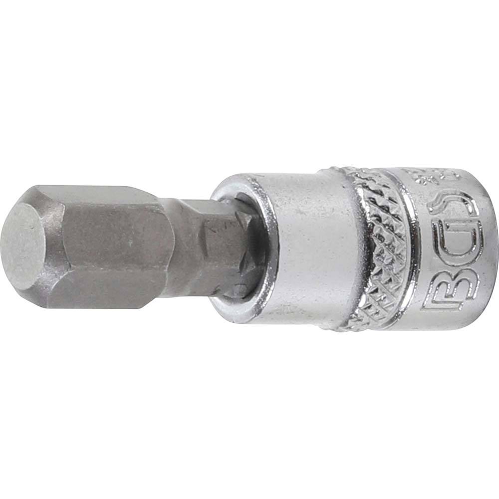 Bit-Einsatz 1/4"-3-8mm Innen-6-Kant - Innen-6-Kant 8 mm