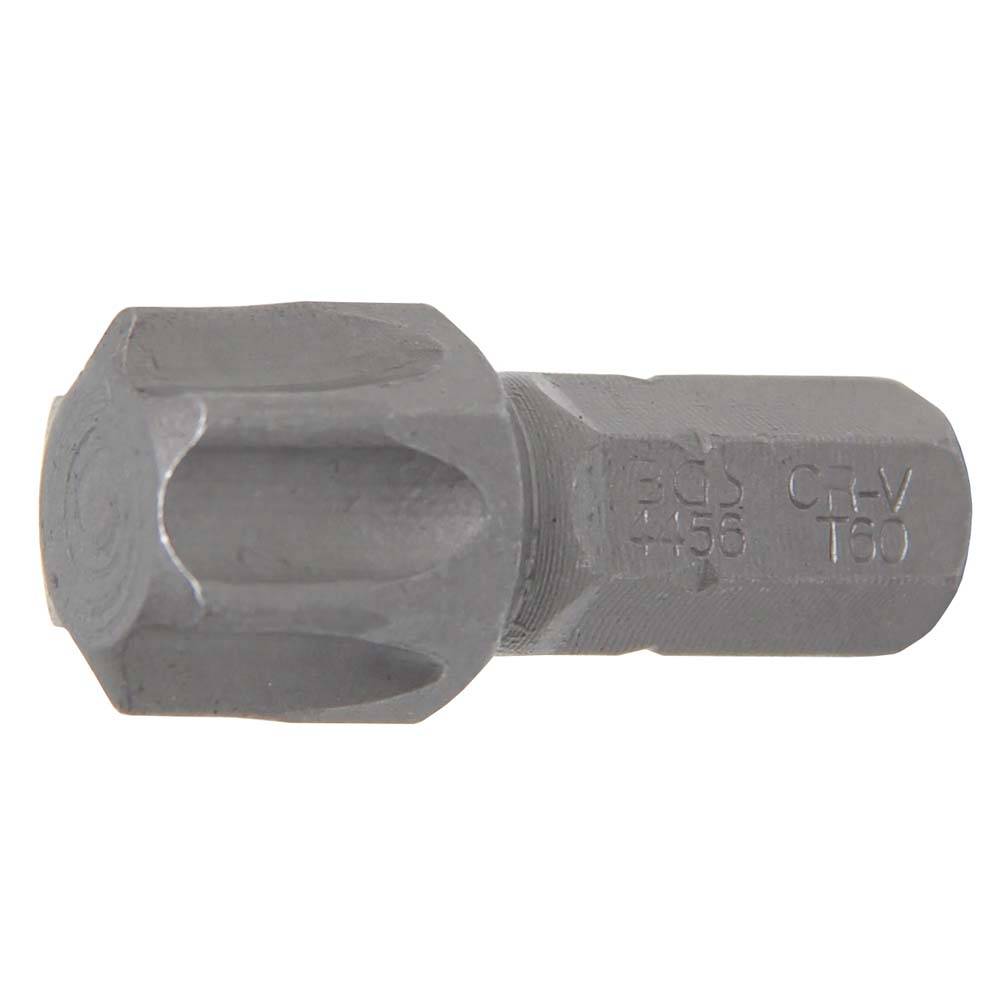 Bit T-Profil - ohne Bohrung - 30 mm lang - Antrieb 5/16" (8 mm) 6-kant - T 60