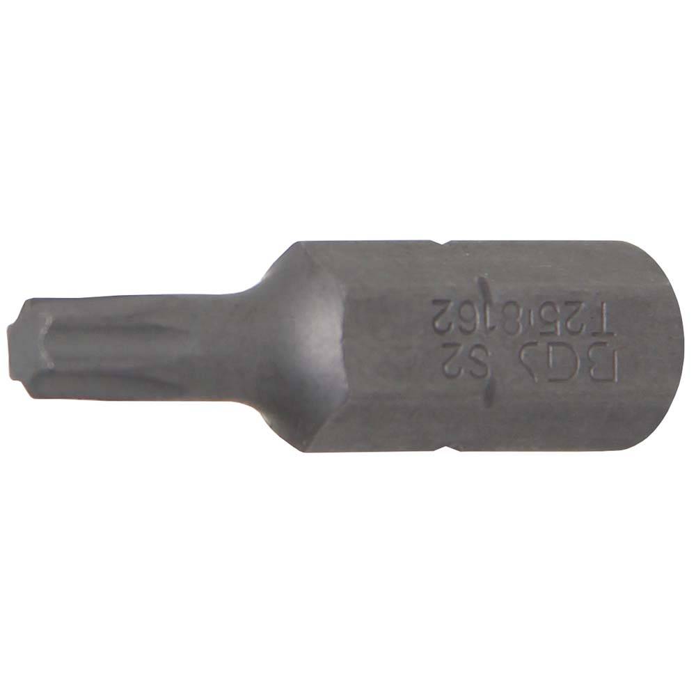 Bit T-Profil - ohne Bohrung - 30 mm lang - Antrieb 5/16" (8 mm) 6-kant - T 25