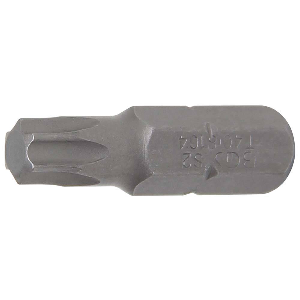 Bit T-Profil - ohne Bohrung - 30 mm lang - Antrieb 5/16" (8 mm) 6-kant - T 40