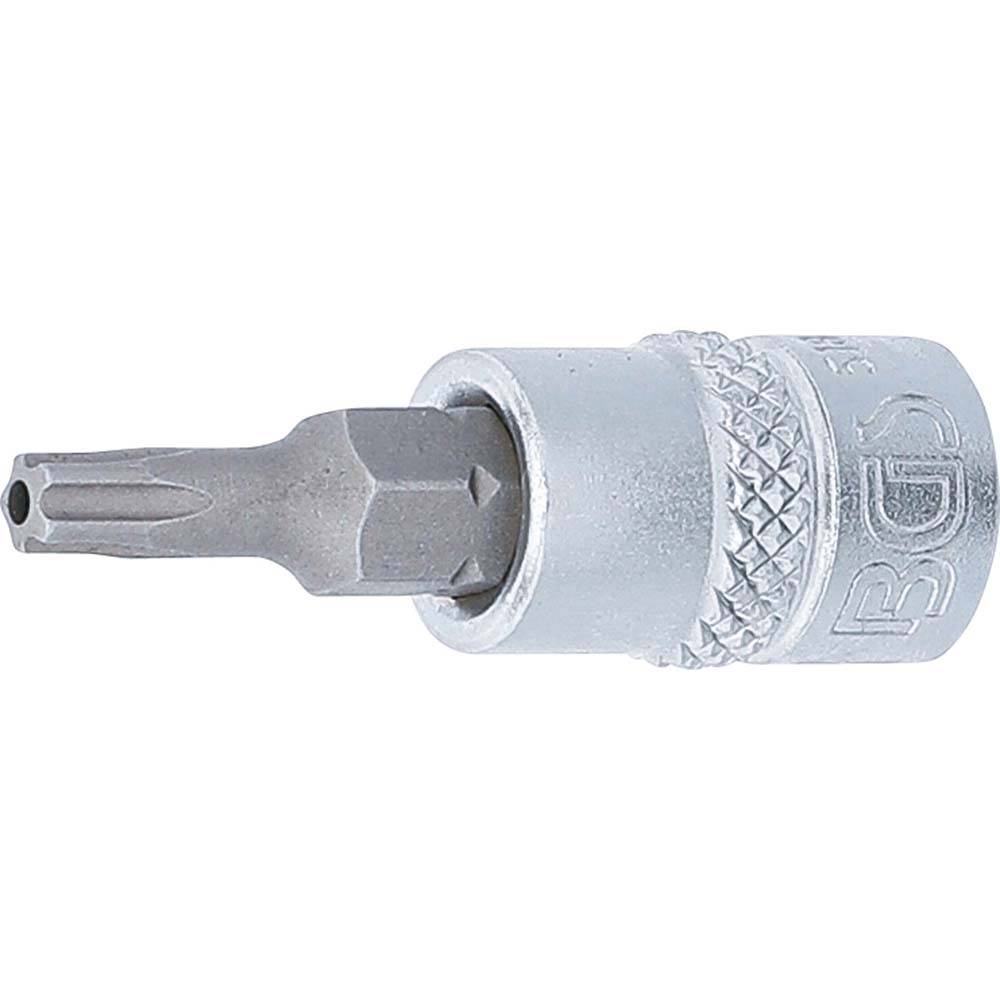 Bit-Einsatz "BGS" TS-Profil mit Bohrung 1/4" Antrieb - Größe TS20 x 38 mm