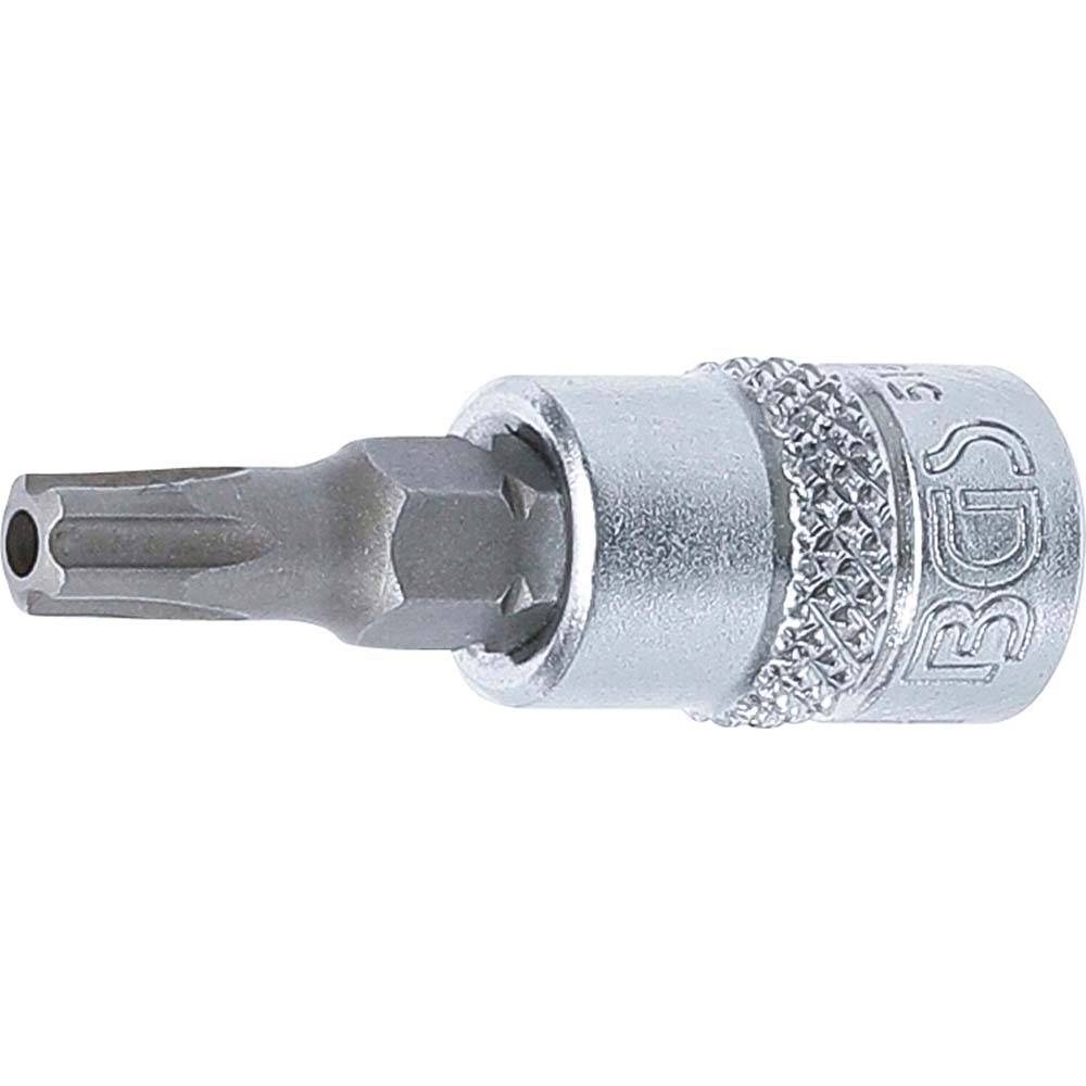 Bit-Einsatz "BGS" TS-Profil mit Bohrung 1/4" Antrieb - Größe TS27 x 38 mm