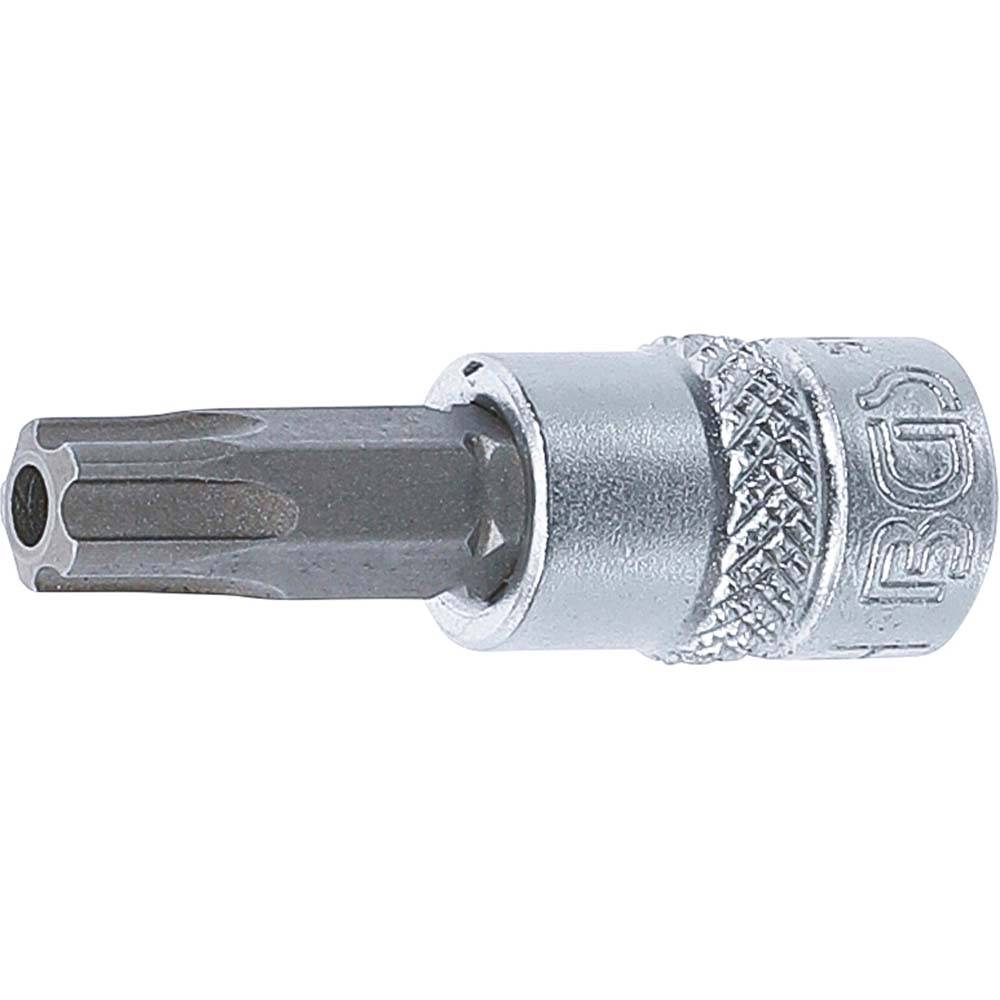 Bit-Einsatz "BGS" TS-Profil mit Bohrung 1/4" Antrieb - Größe TS40 x 38 mm
