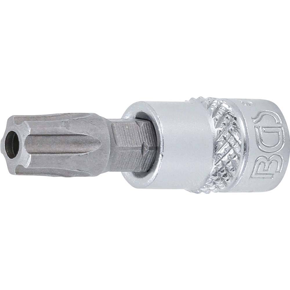 Bit-Einsatz "BGS" TS-Profil mit Bohrung 1/4" Antrieb - Größe TS45 x 38 mm