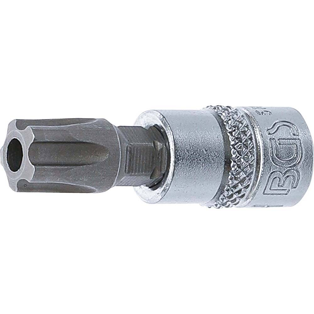 Bit-Einsatz "BGS" TS-Profil mit Bohrung 1/4" Antrieb - Größe TS50 x 38 mm