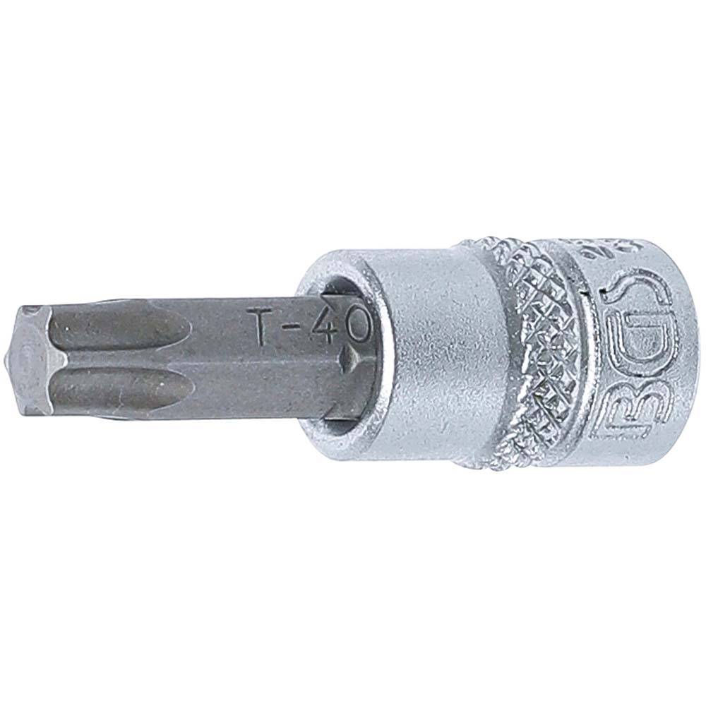 Bit-Einsätze T-Profil - ohne Bohrung - Antrieb 1/4" - T 40