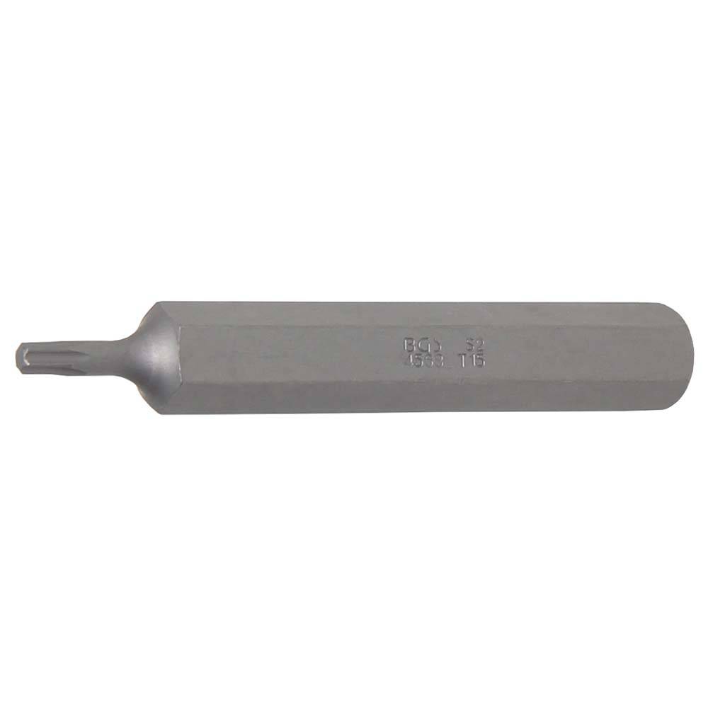 Bit T-Profil - ohne Bohrung - 75 mm lang - Antrieb 3/8" (10 mm) - T 15