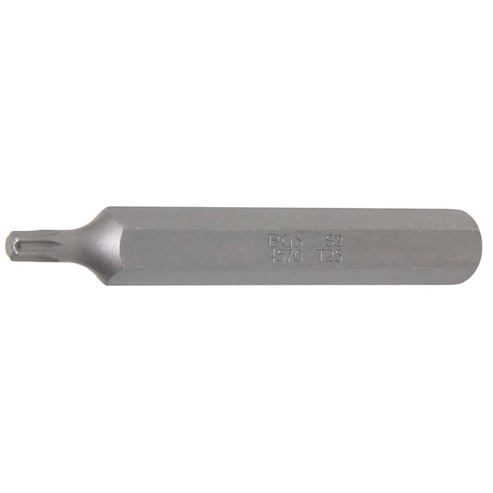 Bit T-Profil - ohne Bohrung - 75 mm lang - Antrieb 3/8" (10 mm) - T 25