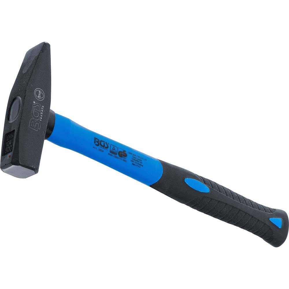 Schlosserhammer - Fiberglasstiel - Gewicht 500 g
