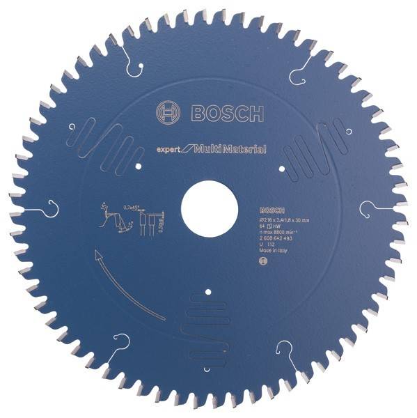 Bosch Power Tools Kreissägeblatt Multi 2608642493