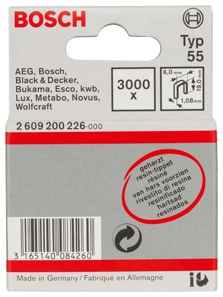 Bosch Power Tools Schmalrückenklammer Typ 2609200226