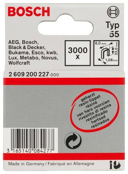Bosch Power Tools Schmalrückenklammer Typ 2609200227
