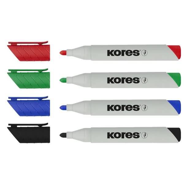 Whiteboardmarker ECO XW1 M20724 sortiert 4 Stück