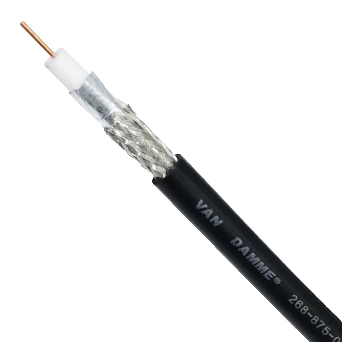 Van Damme Enhanced HD Vision RG6/U Videokabel Meterware