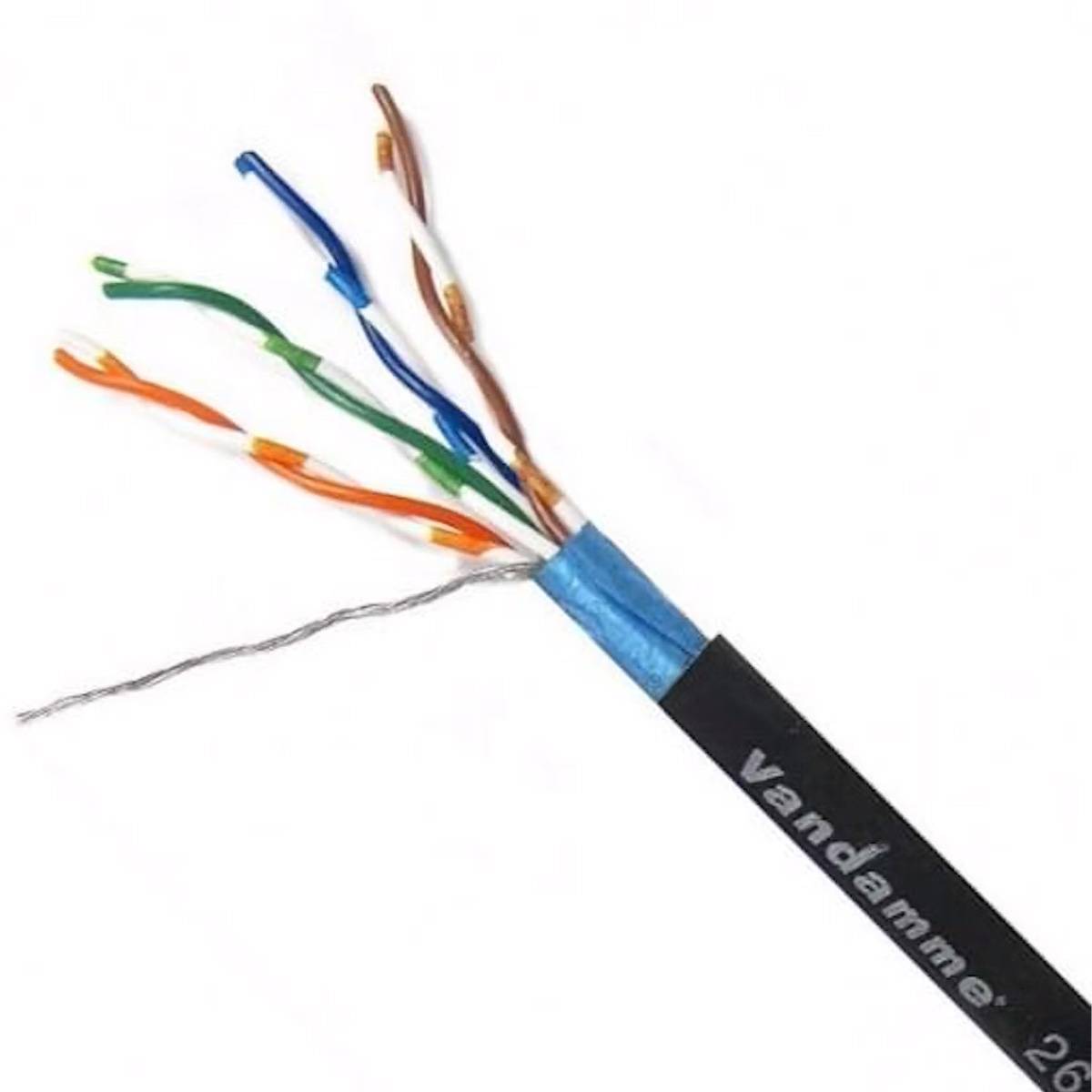 Van Damme Cat 5E F/UTP Flexible screened EtherCON Netzwerkkabel 2m