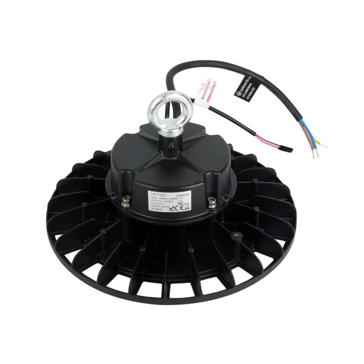 LED line PRIME PHANTOM-Leuchte 100W | IP65 Schutzart | 4000K Neutralweißem Licht | 19000lm, Dimmbar 90°