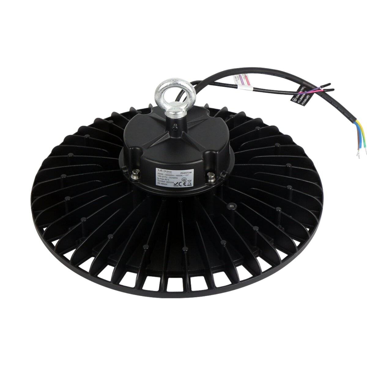 LED line PRIME PHANTOM-Leuchte 200W | IP65 Schutzart | 4000K Neutralweißem Licht | 38000lm, Dimmbar 60°