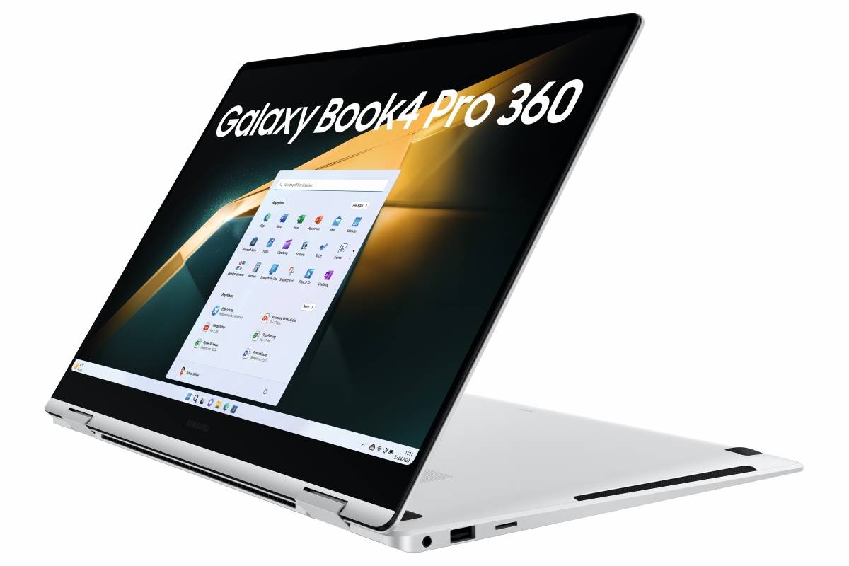 Samsung Galaxy Book4 Pro 360 - Flip-Design DE Layout - QWERTZ