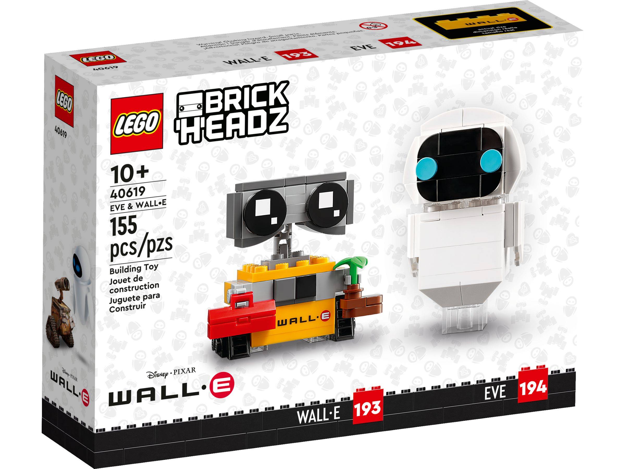 LEGO® BrickHeadz 40619 EVE und WALL•E