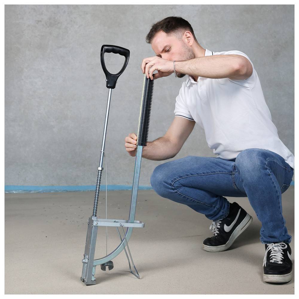 Sanpro Tacker / Setzgerät für Rohrhaltern (Tackernadeln) der Fußbodenheizung