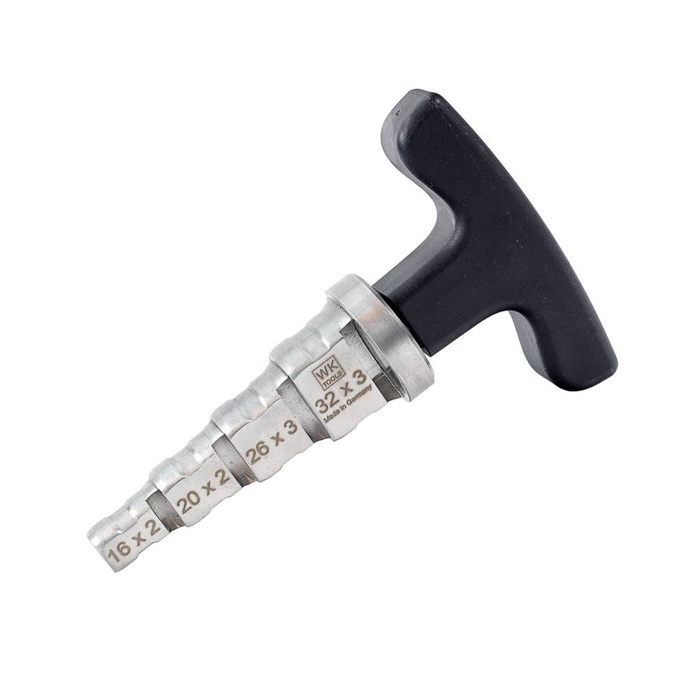 Sanpro Kalibrierer / Entgrater für Verbundrohr 16x2, 20x2, 26x3, 32x3