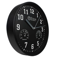 Wanduhr Thermometer Hygrometer 250 mm Küchenuhr Wohnzimmer Luftfeuchtigkeit Temperaturanzeige Analog Bürouhr Moderne Wanduhr Wanduhr Thermometer Hygrometer 250 mm Küchenuhr Wohnzimmer Luftfeuchtigkeit Temperaturanzeige Analog Bürouhr Moderne Wanduhr