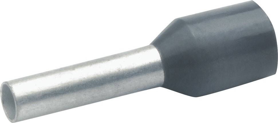 Eine Nahaufnahme eines grauen und silbernen Metallobjekts mit einer konischen Spitze und einem zylindrischen Körper, möglicherweise ein Werkzeug oder eine Baukomponente.