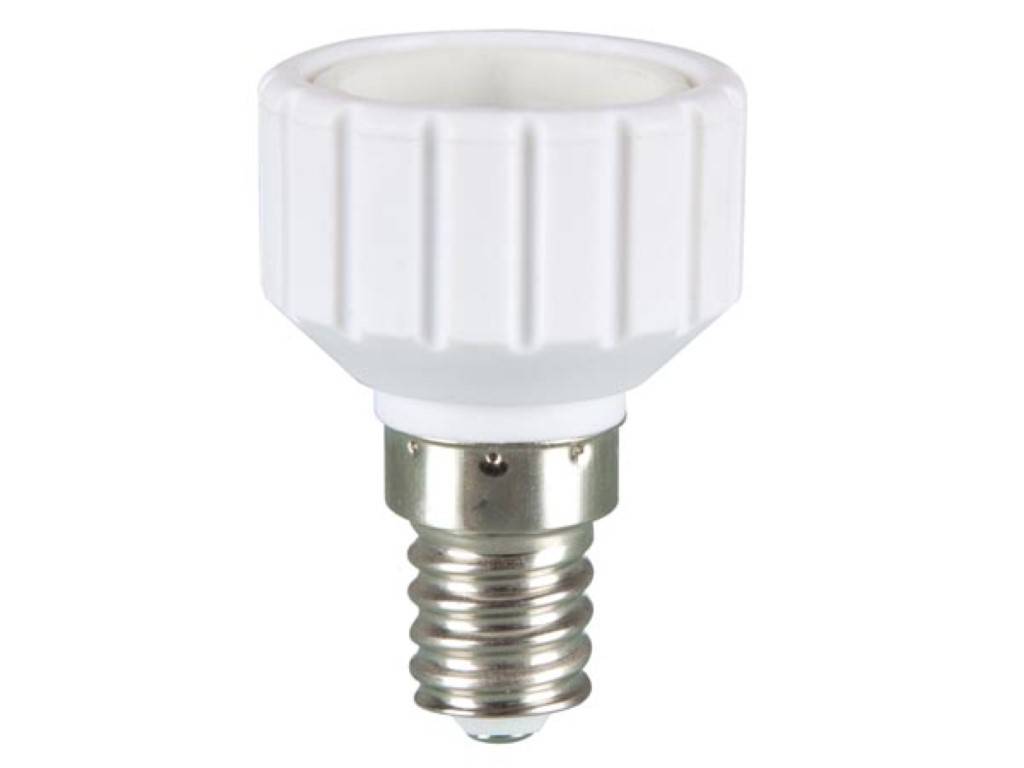 LAMPENSOCKEL-ADAPTER E14 AUF GU10