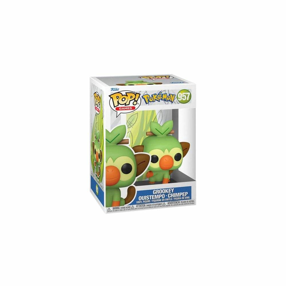 Pokemon POP! Games Vinyl Figur Grookey (EMEA) 9 cm