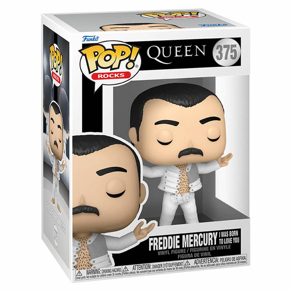 Queen POP! Rocks Vinyl Figur Freddie Mercury (I was born to love you) 9 cm