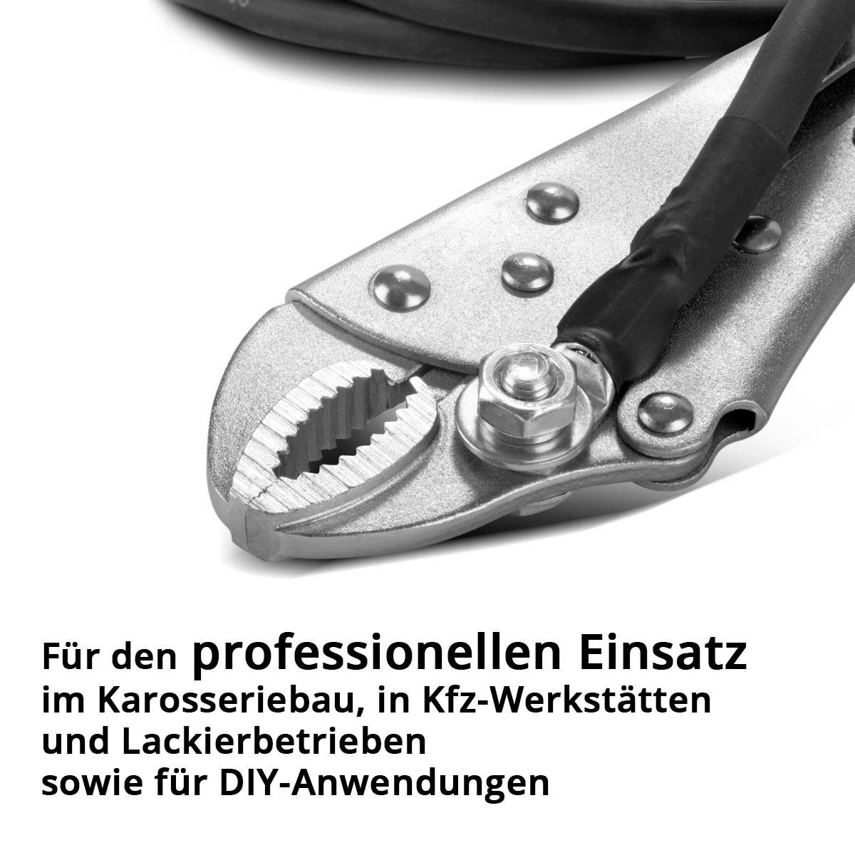 STAHLWERK Massekabel 2 m für Ausbeulspotter & Smart Repair