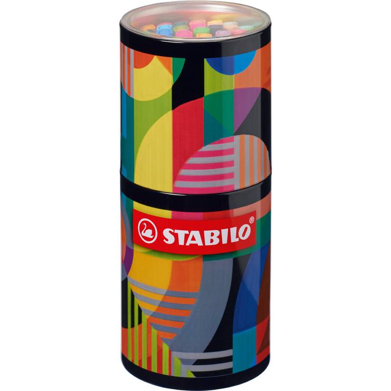 STABILO Fineliner point 88, 45er Metallrunddose ARTY