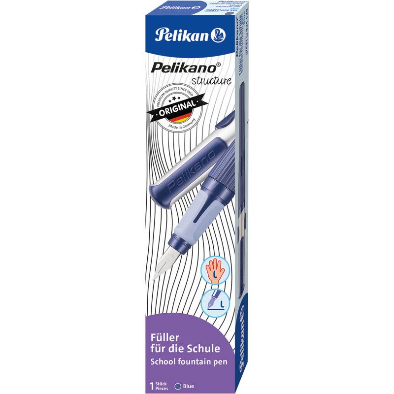 Pelikan Füllhalter Pelikano structure P481L, blau